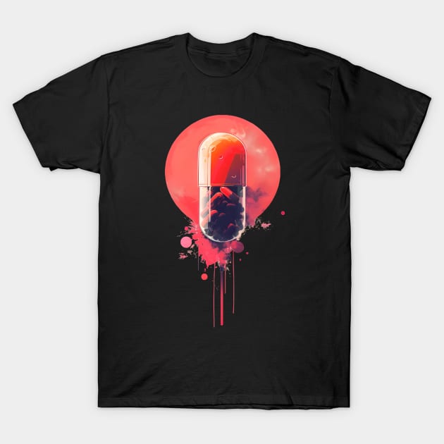 Akira Unleashed: Cyberpunk Masterpiece, Psychic Power Saga, and Fan Art Fusion T-Shirt by insaneLEDP